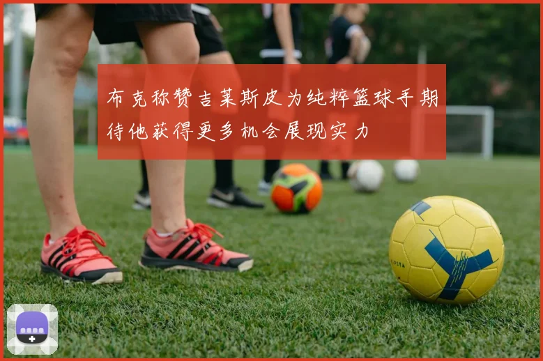 布克称赞吉莱斯皮为纯粹篮球手期待他获得更多机会展现实力